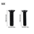 Screws Fasteners for 1/2 Inch M5 M6 (Compatible with )