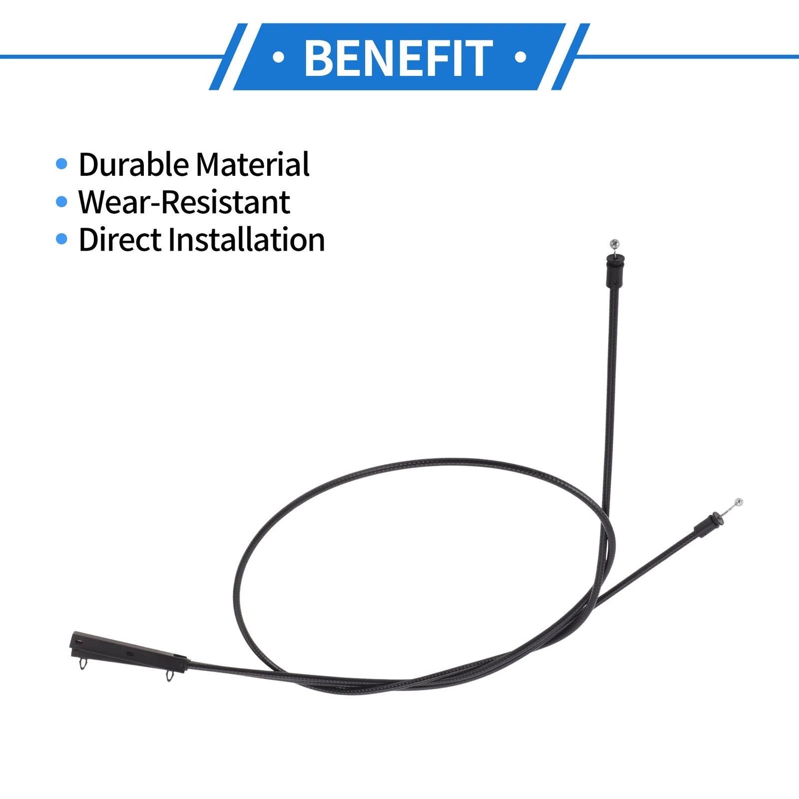 Hood Release Cable No. 51237184454 for BMW 5 Series E60/E61 (2006–2010)