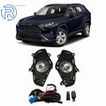 Set of 2 Front Fog Lights for Toyota RAV4 (2019–2021)