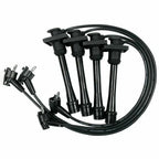 Set of 4 Spark Plug Wires + Plugs for Geo Prizm Toyota Corolla (1998–2002)