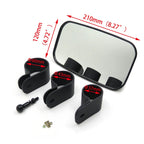 Clear View Center Mirror Housing for UTV (Shatter-Proof Tempered Glass)
