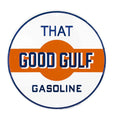 12" Round Parking Garage Sign for Gulf Gasoline