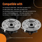 2X 4WD Front Wheel Hub Assembly for Chevrolet K2500 (1996–2000) BR930406