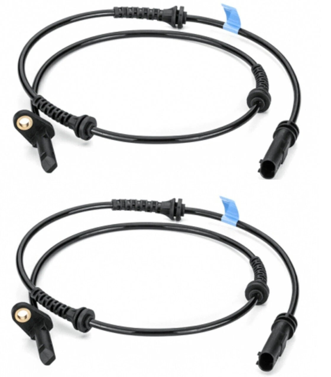 Set of 2 Rear ABS Wheel Speed Sensors for BMW F07 535i GT 550i GT (2010–2017)