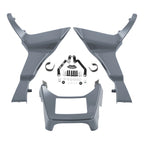 Side Fairing Chin Spoiler Cover for Harley Road Glide (2017–2024) Gunship Gray
