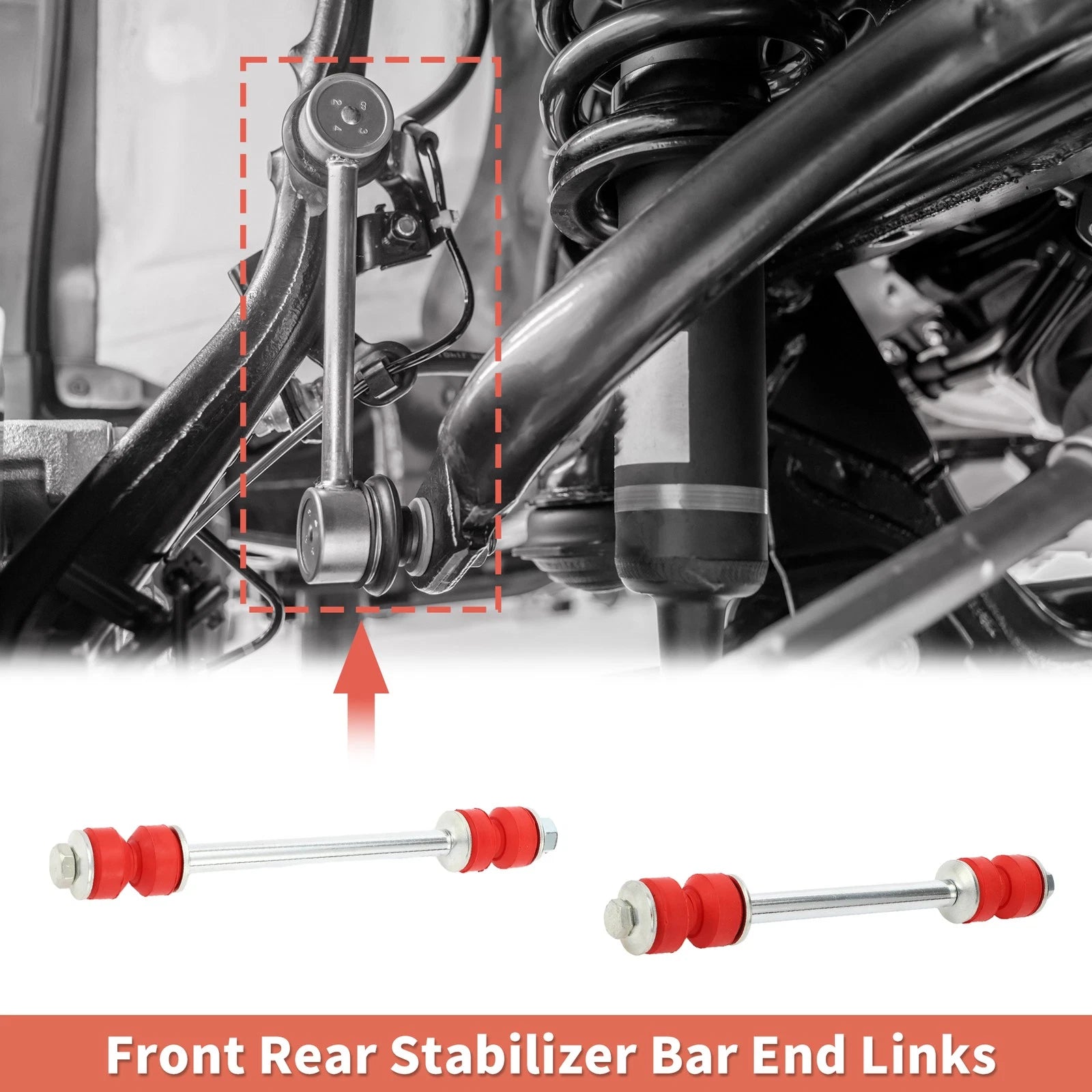 4X Front Rear Stabilizer Sway Bar Link for Mercury Mountaineer (2006–2010)