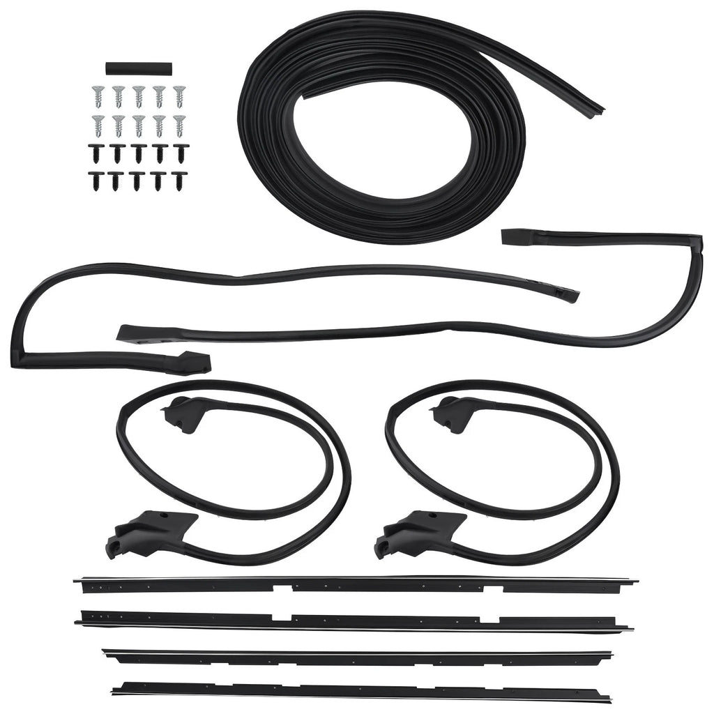 9PCS Weatherstripping Seals Kit for Chevrolet LeMans Malibu (1978–1981)