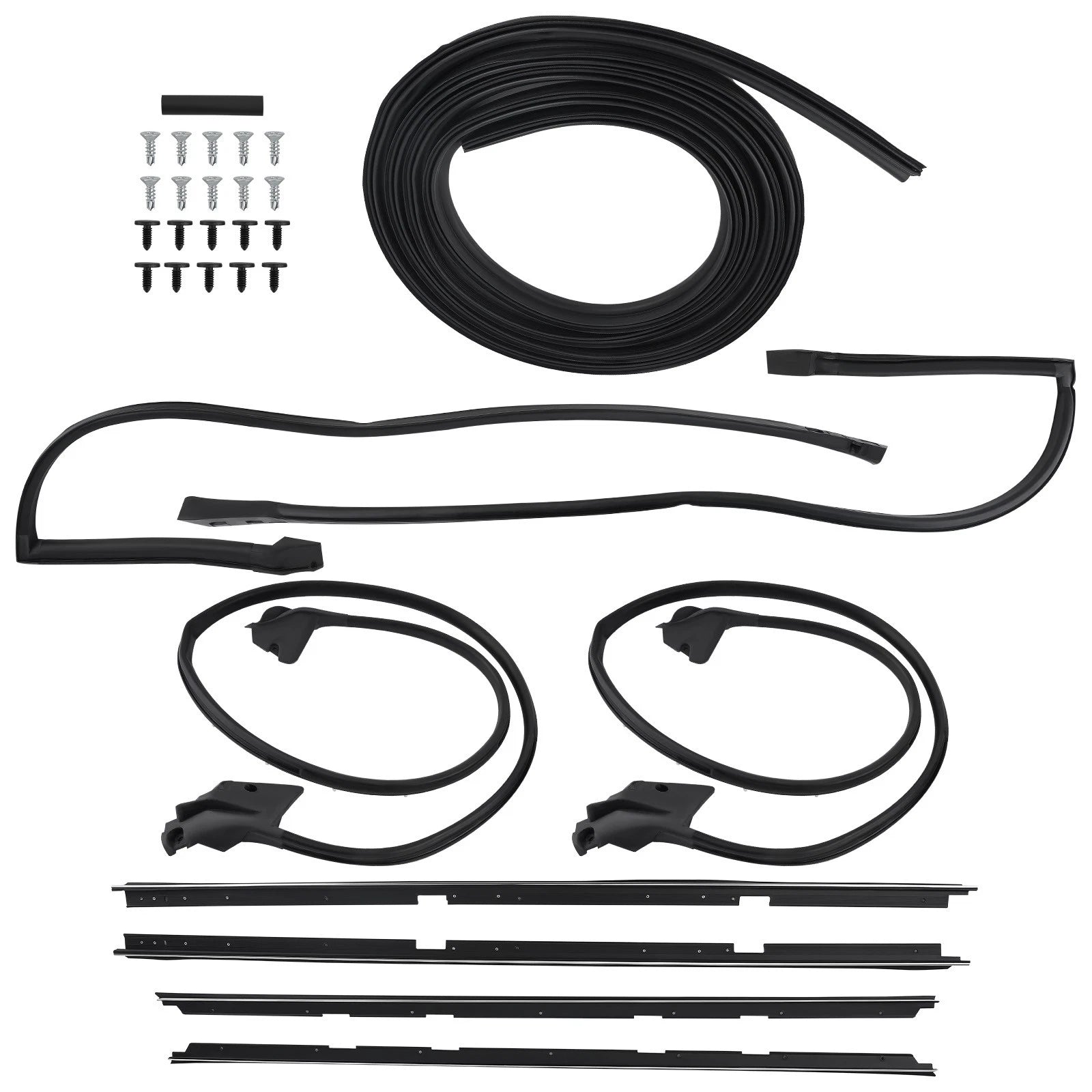 9PCS Weatherstripping Seals Kit for Chevrolet LeMans Malibu (1978–1981)