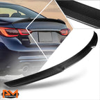 Real Carbon Fiber V-Style Rear Trunk Lid Spoiler for Infiniti Q50 (2014–2021)