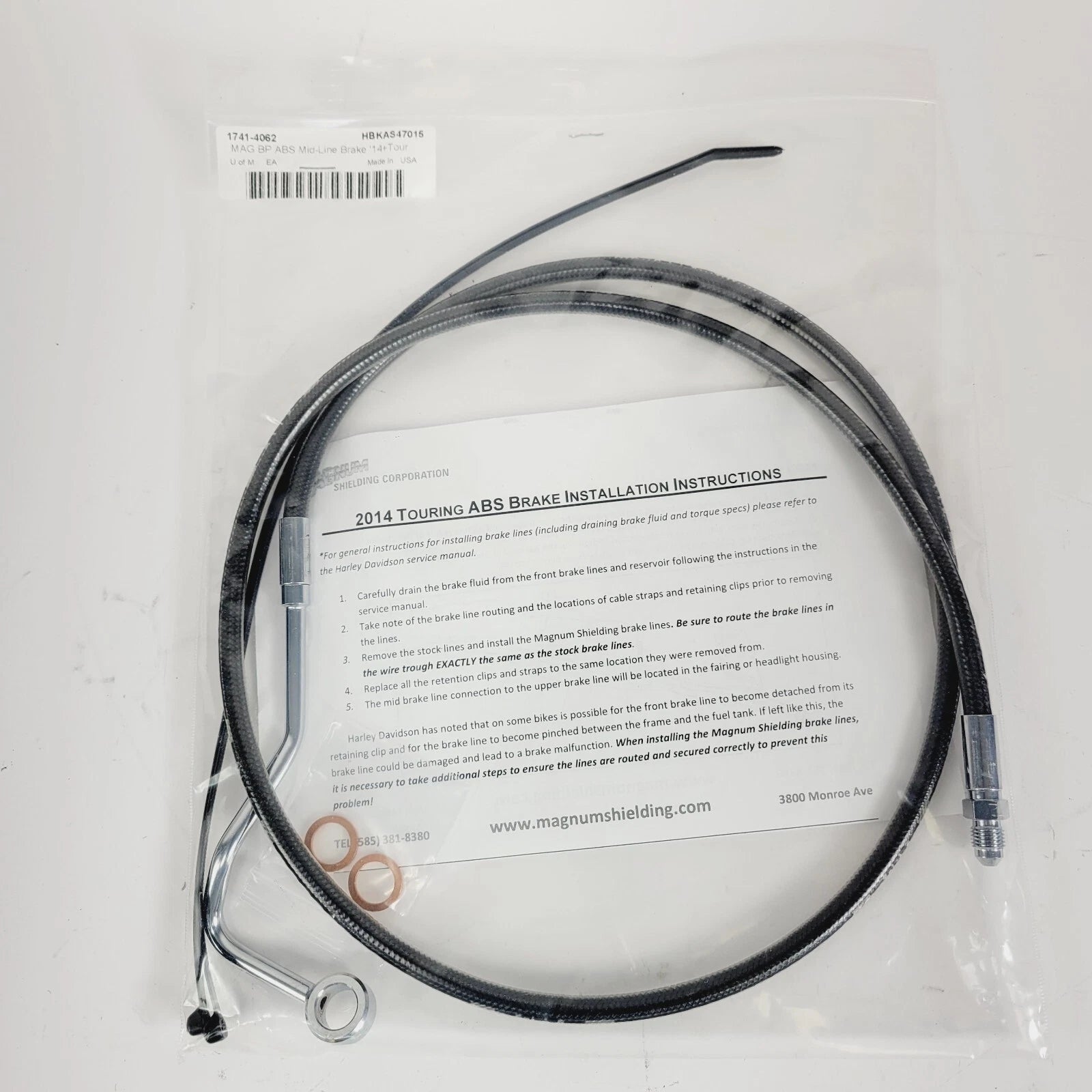 Upper Handlebar Installation Kit for Harley Road King (2017–2020) 487422