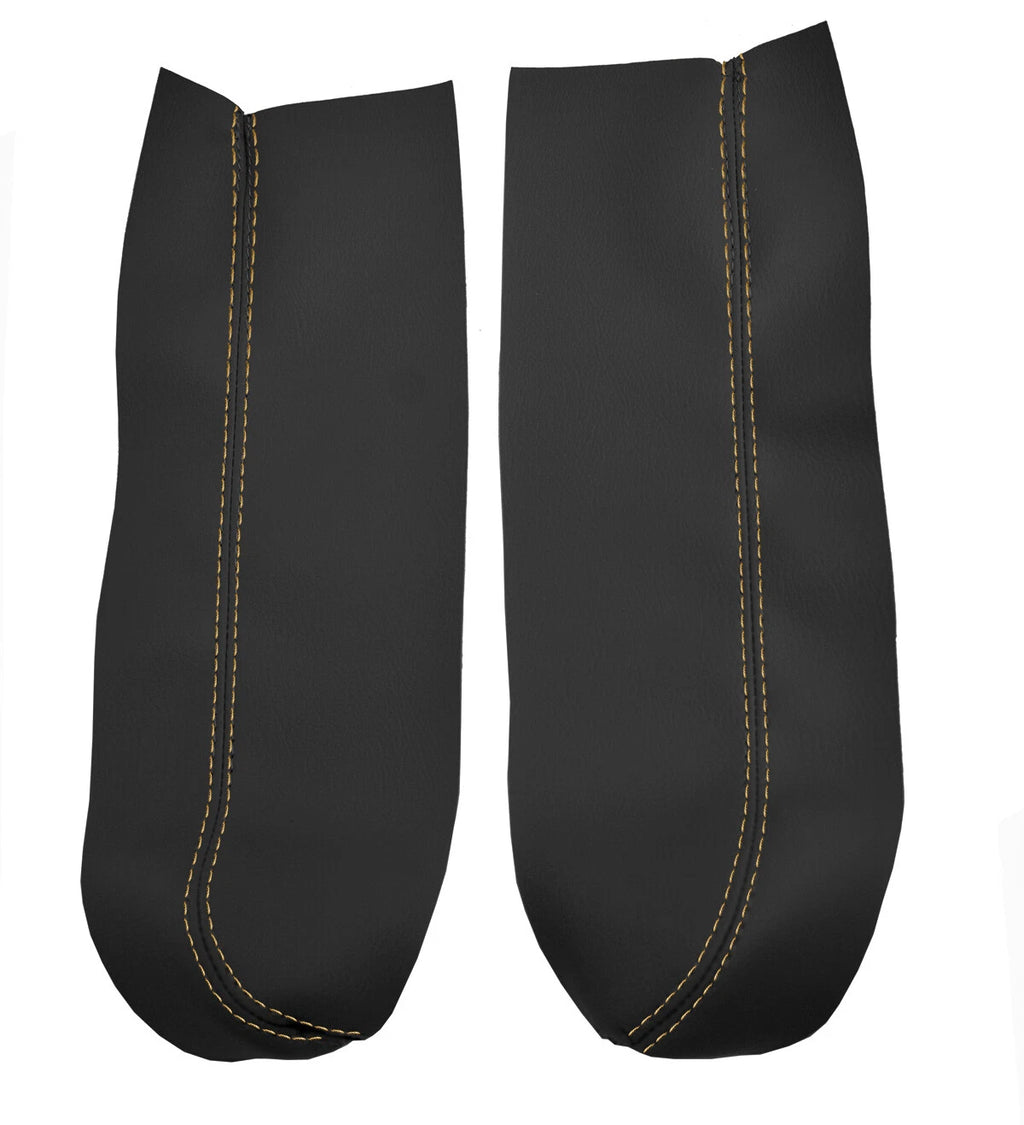 Set of 2 Leather Front Door Armrest Panel Covers for Nissan 350Z (2003–2005)