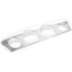 Tri Line Gauge Trim Cover for Harley Touring Electra Street Glide Ultra (2014-23)