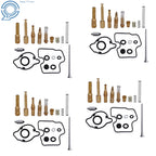 Set of 4 Carburetor Repair Kits for Honda CBR600F2 (1991–1994)