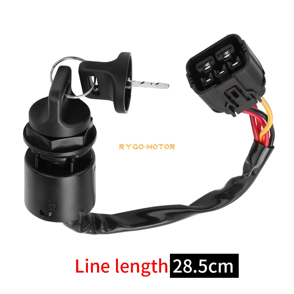 Ignition Switch with Keys for Honda Pioneer 500 SXS (2016–2023) 35100-HL5-A01