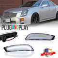 Clear Lens LED Side Marker Lights for Cadillac CTS CTS-V (2003–2007)