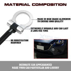 Anodized Aluminum Tow Hook for Cadillac XLR (2006-2009)