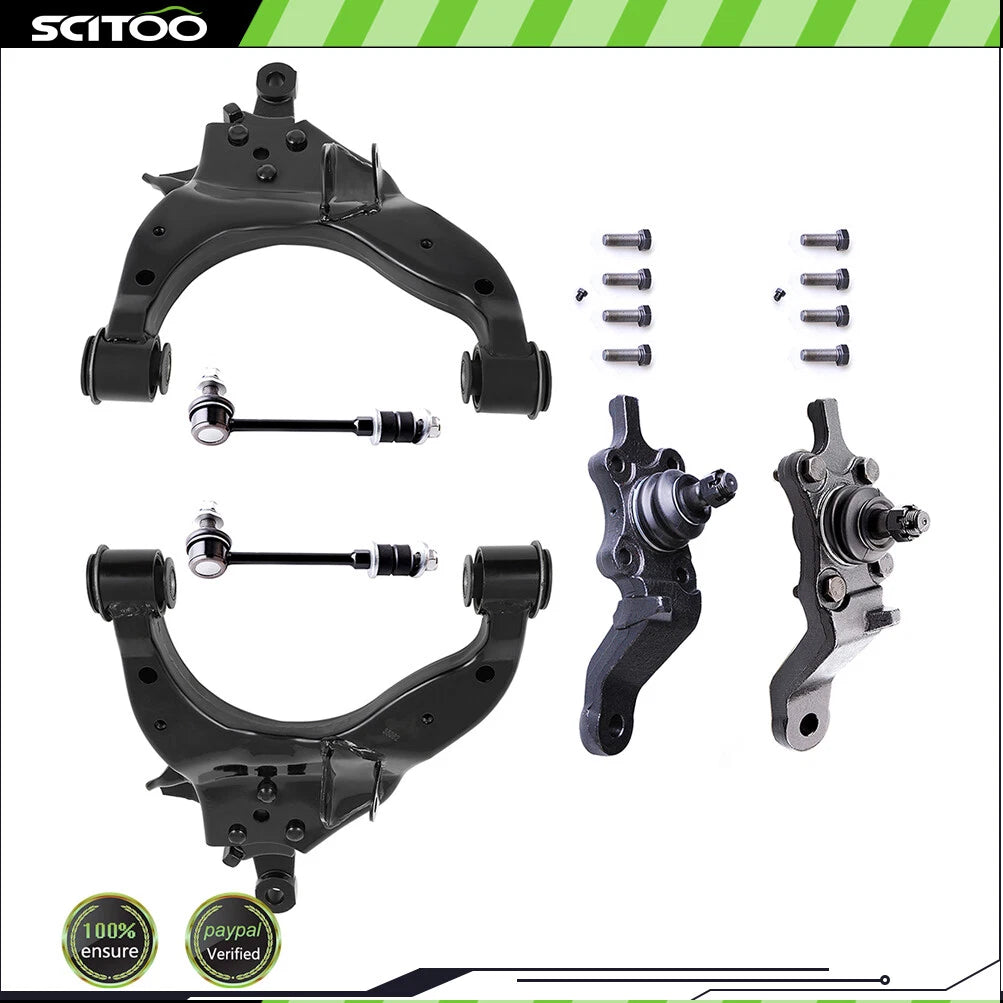 Set of 6 Front Control Arm Ball Joints for Toyota 4Runner (1996–2002)