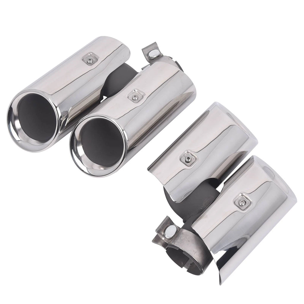Exhaust Pipe Tip for Porsche Macan (2014-2018) Silver