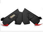 4PC Sunvisors Cover PVC Leather for Ford Excursion (2000–2006)
