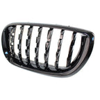 Front Bumper Grille for BMW E46 4D (2002–2005) Gloss Black Diamond Style