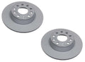 Set of 2 Rear Brake Disc Rotors for Audi A3 Quattro VW GTI Golf