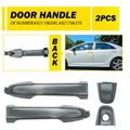 Set of 2 Exterior Door Handles for Toyota Camry (2012–2017) Magnetic Gray Metallic