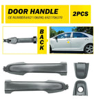 Set of 2 Exterior Door Handles for Toyota Camry (2012–2017) Magnetic Gray Metallic