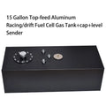 Set of 1 Slim Race Drift Fuel Cell Gas Tank for Universal Applications (60L)