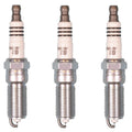 Set of 3 NGK Ruthenium HX Spark Plugs for Ford Escape (L3)