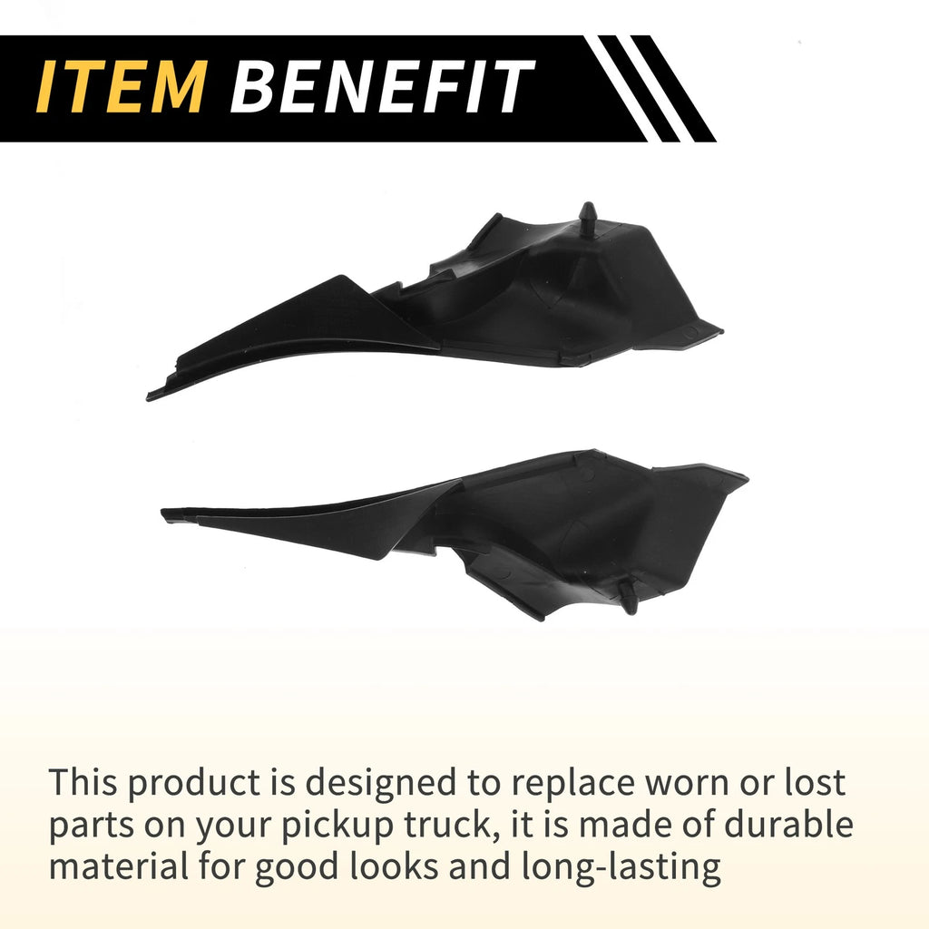 Pair Front Windshield Wiper Cowl Cover for Toyota Tundra (2007–2013) No. 538670C030