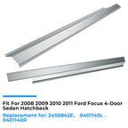 Set of 2 Slip-on Rocker Panels for Ford Focus (2008–2011)