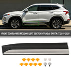 Front Door Lower Molding Left Side for Hyundai Santa Fe (2019–2023) 87721S1200SCR