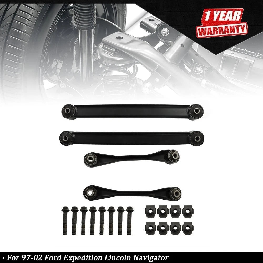 Rear Upper Lower Control Arm Kit for Ford Expedition Lincoln Navigator (1997–2002)