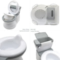 Toddler Potty Training Toilet for Baby Chair Seat (Gray)