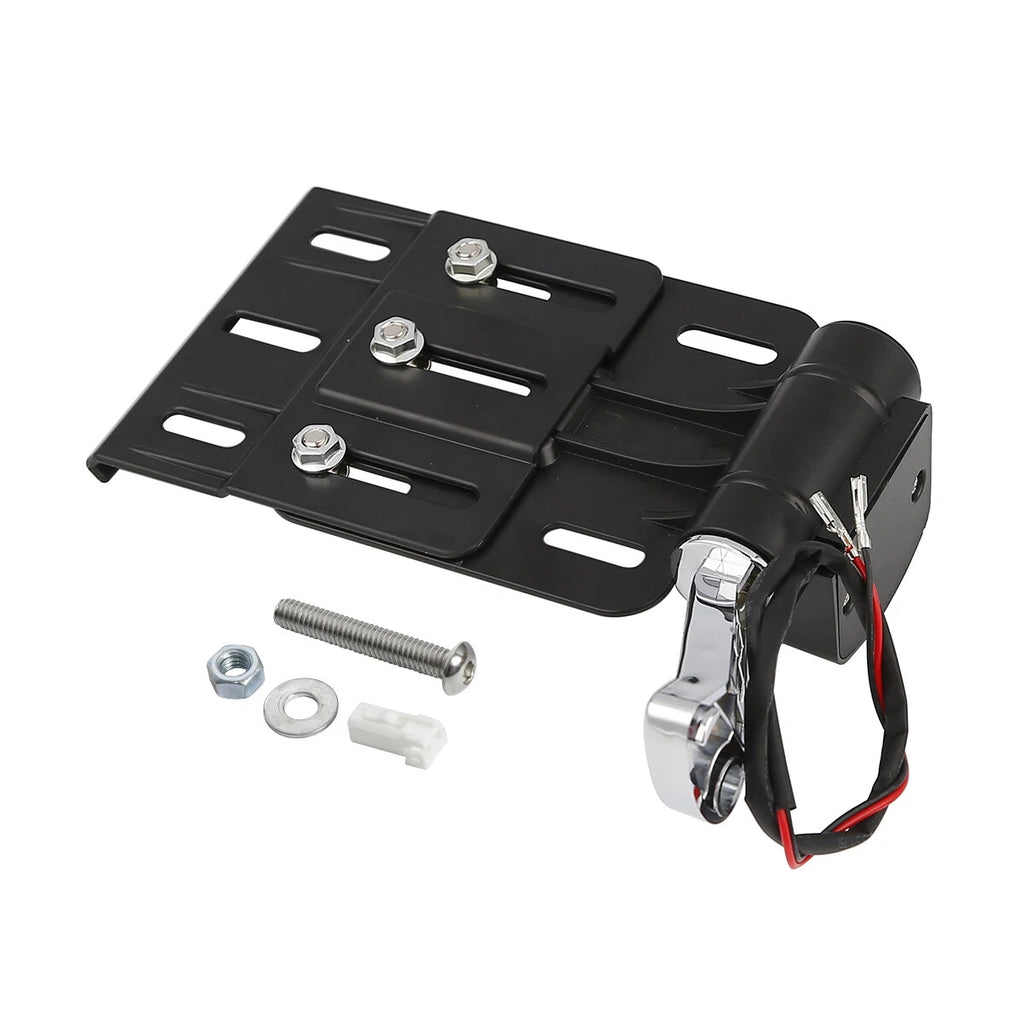 LED Side Mount License Plate Bracket for Harley Sportster XL 883 1200 (2004–2016)