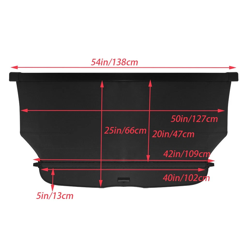 Retractable Rear Cargo Security Trunk Cover for Honda CR-V (2012-2016)