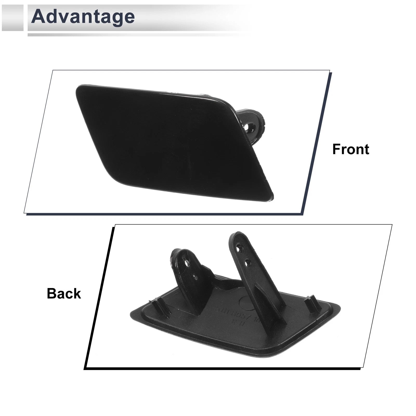 Front Right Washer Nozzle Cover Cap No. 51118062252 for BMW 335i GT (2013–2015)