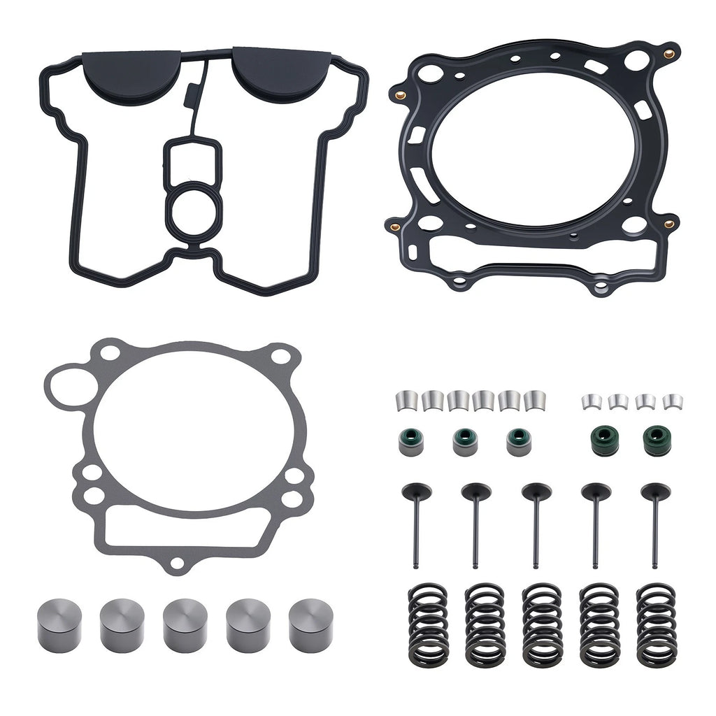 Intake Exhaust Valve Spring Gasket Kit for Yamaha YFZ450 (2004–2009)