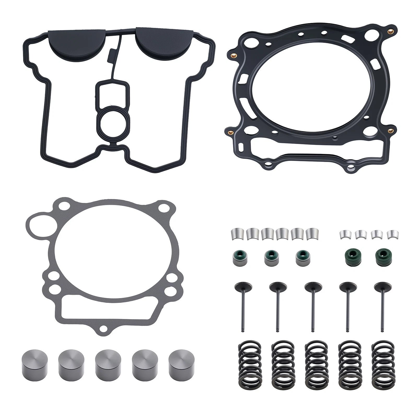 Intake Exhaust Valve Spring Gasket Kit for Yamaha YFZ450 (2004–2009)