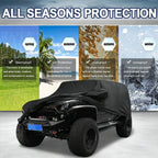 Custom Car Cover for Jeep Wrangler JK JL (2007–2023) Waterproof All Weather