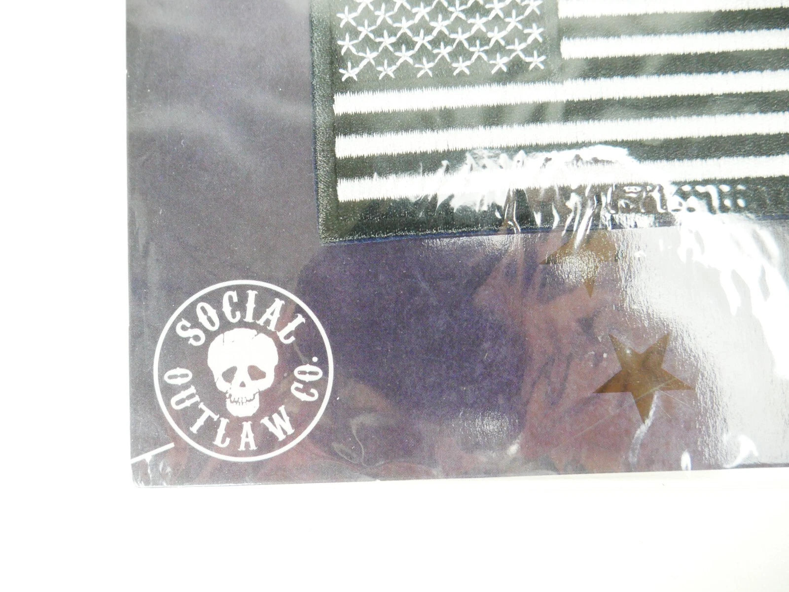 5pc Embroidered Iron-On Motorcycle Patch for American Bikes (USA)