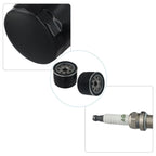 2Pcs Engine Oil Filter & RC12YC Spark Plug for 28 050 01-S