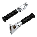 Chrome Rear Passenger Foot Pegs for Harley Touring Road King (1993–2025)