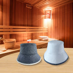 Wool Felt Sauna Hat for Sauna and Steam Bath (Heat Protection)