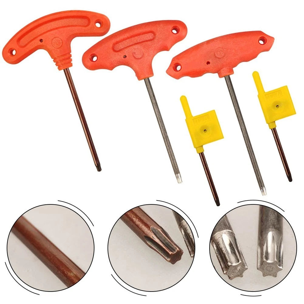 T8 Small T Shape Screwdriver Handle Wrench for Electronics Repair