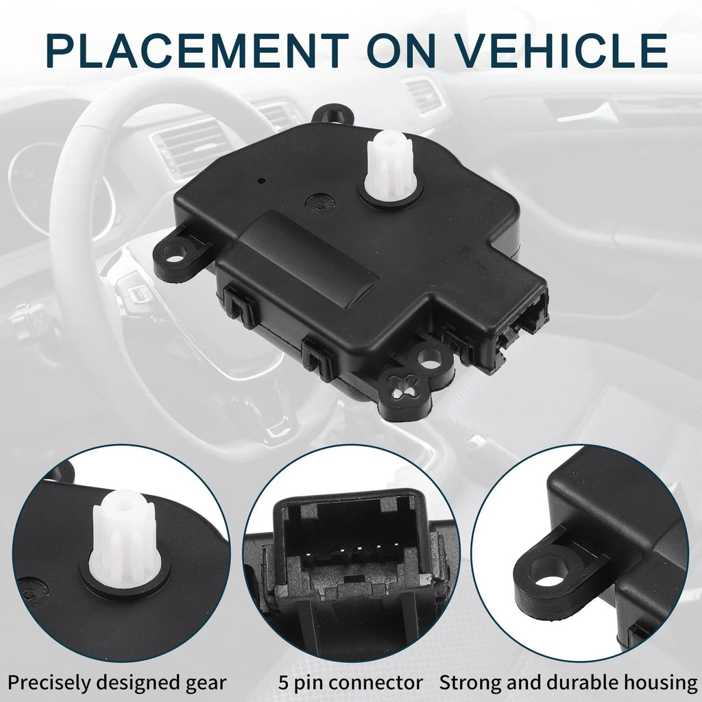 2 x No.68232703AA HVAC Heater Blend Door Actuator for Dodge Durango (2014-2021)