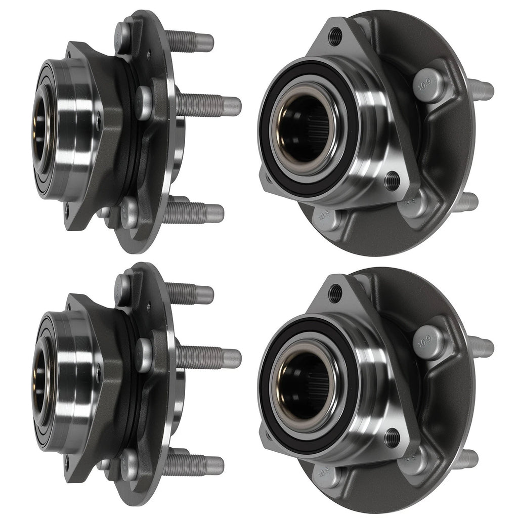 4X Wheel Hub Bearing for Chevrolet Camaro, Cadillac CTS (2010–2015)