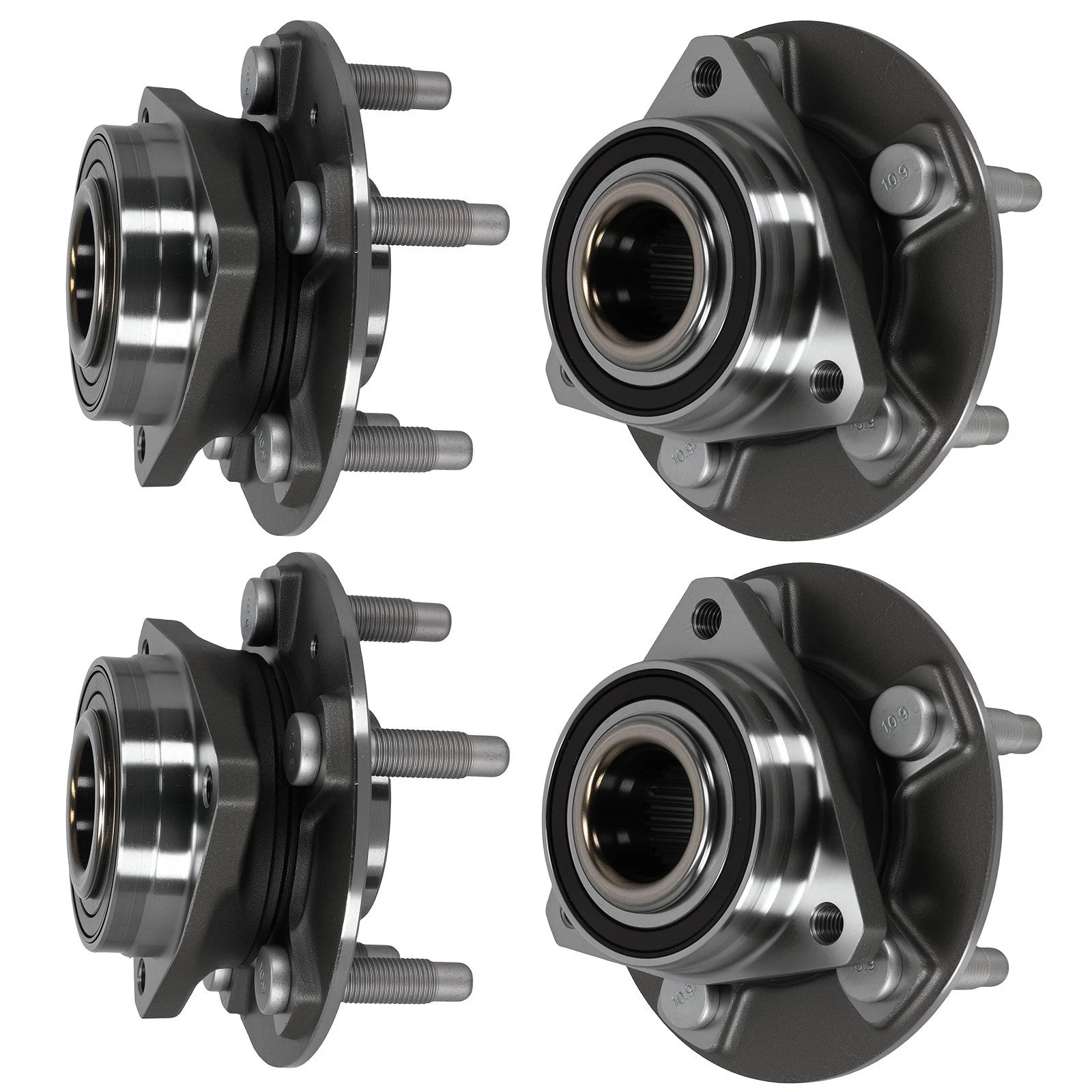 4X Wheel Hub Bearing for Chevrolet Camaro, Cadillac CTS (2010–2015)