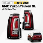LED Tail Lights Assembly Pair for GMC Yukon/Yukon XL (2015–2020)