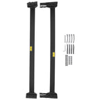 Black Aluminum Roof Cross Bars for Honda Element (2003–2011) 45KG Capacity